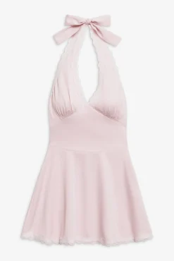 Audrey Satin Mini Dress