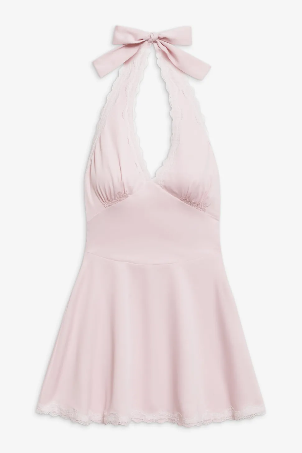 Audrey Satin Mini Dress