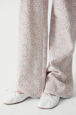 Cabin Floral Waffle Pant