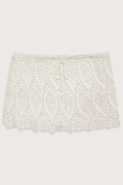 Capri Crochet Mini Skirt