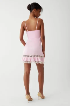 Carson Satin Mini Dress