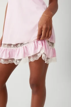 Carson Satin Mini Dress