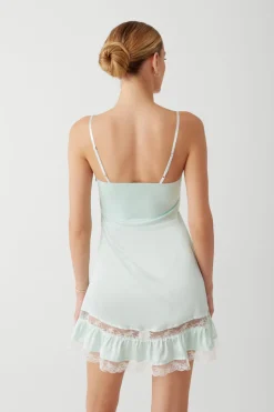 Carson Satin Mini Dress