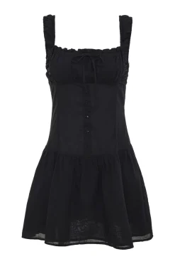 Christa Ruffle Mini Dress