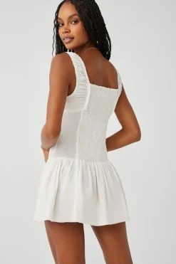 Christa Ruffle Mini Dress