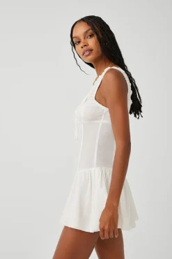Christa Ruffle Mini Dress