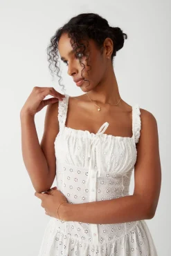 Christabelle Eyelet Maxi Dress