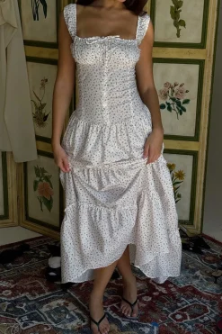 Christabelle Floral Ruffle Maxi Dress