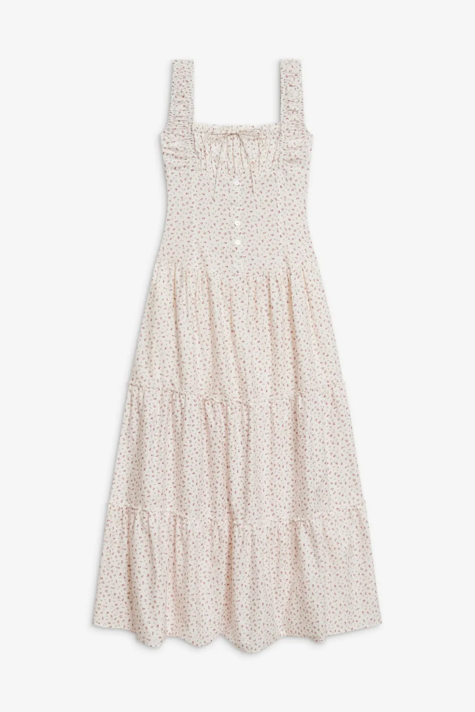 Christabelle Floral Ruffle Maxi Dress