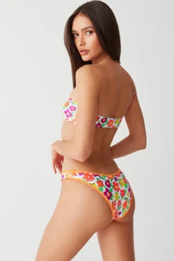 Crescent Shine Bandeau Bikini Top