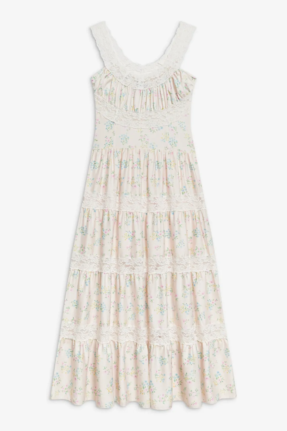 Dakota Floral Satin Maxi Dress