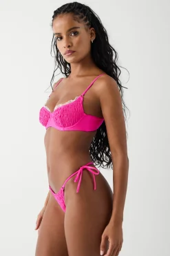 Dean Underwire Shine Bikini Top