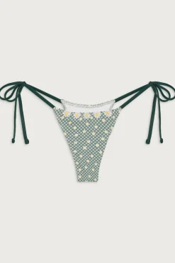 Divine Skimpy Gingham Bikini Bottom