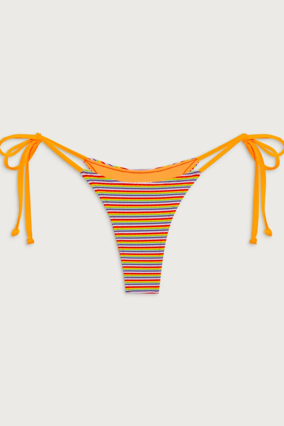 Divine Striped Skimpy Bikini Bottom