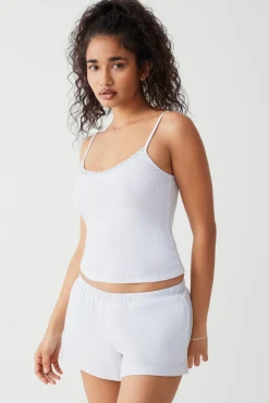 Farmhouse Striped Cotton Camisole