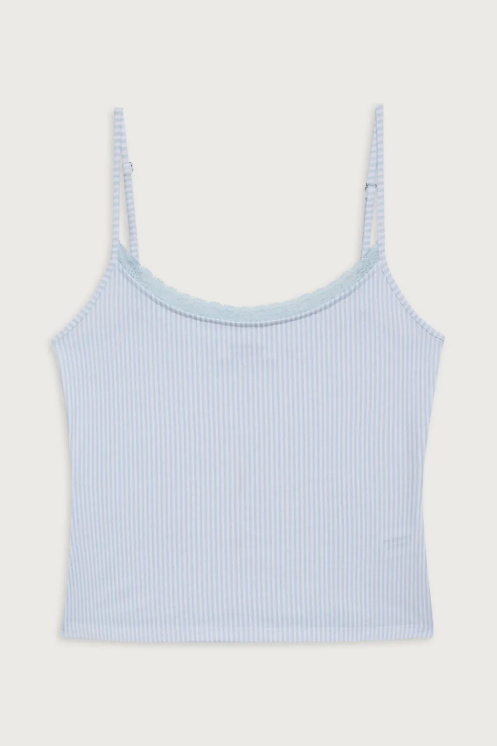 Farmhouse Striped Cotton Camisole