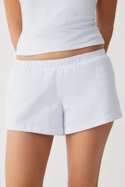 Farmhouse Striped Mini Short