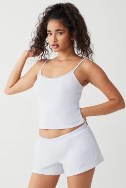 Farmhouse Striped Mini Short