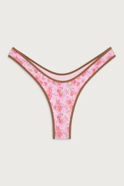 Full Moon Floral Micro Bikini Bottom