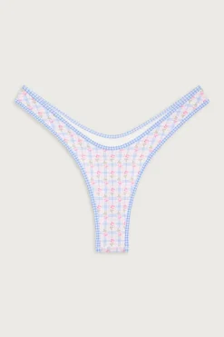 Full Moon Plaid Micro Bikini Bottom