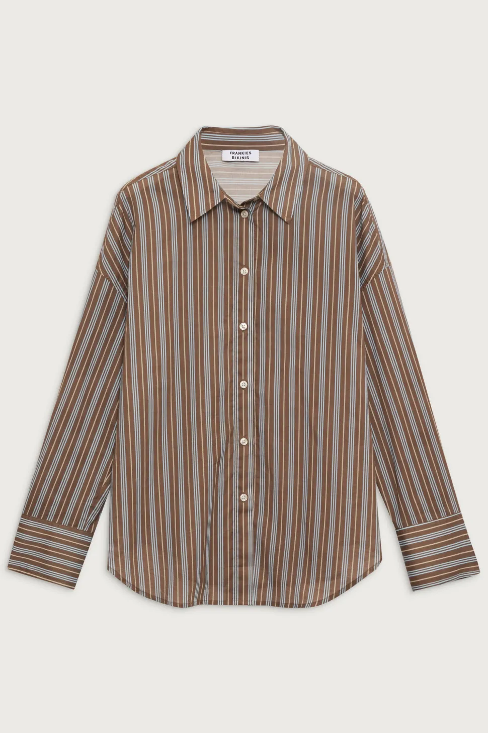 Griffin Striped Button Up Shirt