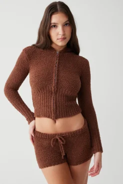 Harlowe Fuzzy Mini Short