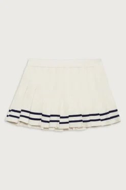 Honeymoon Knit Pleated Skort