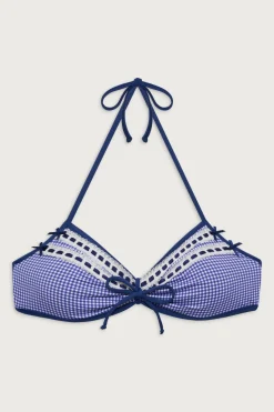 Jessup Triangle Halter Bikini Top