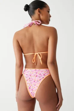 Laura High Waist Cheeky Bikini Bottom
