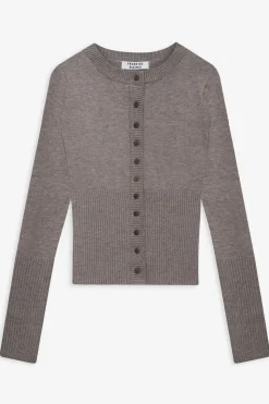 Lenon Cloud Knit Button Up Cardigan