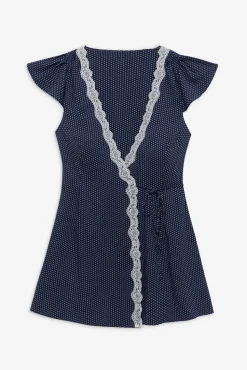 Lucy Wrap Mini Dress