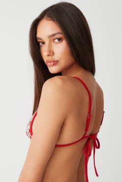Lumia Triangle Bralette Bikini Top