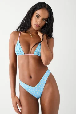 Lumia Triangle Floral Bikini Top