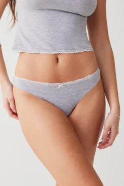 Maisie Cotton Thong