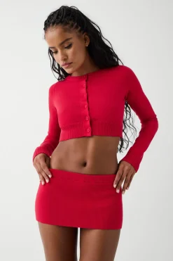 Marialla Cloud Knit Mini Skort