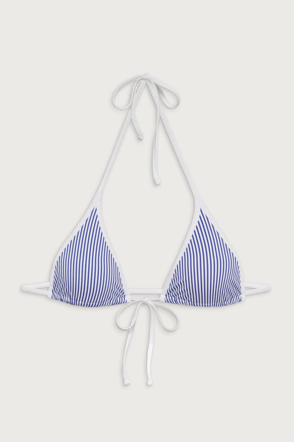 Paradise Striped Micro Bikini Top