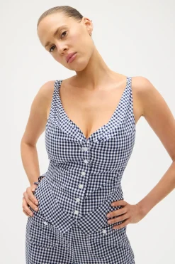 Parlour Gingham Blouse