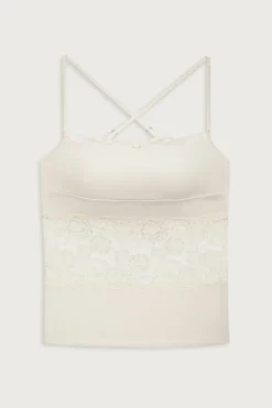 Peach Lace Camisole