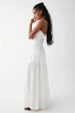 River Halter Maxi Dress