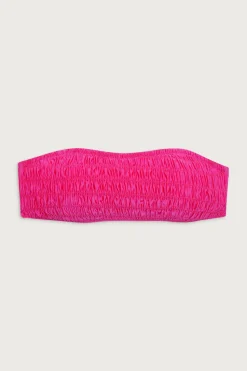 Rosabella Bandeau Shine Bikini Top
