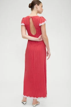 Rosalyn Polka Dot Maxi Dress