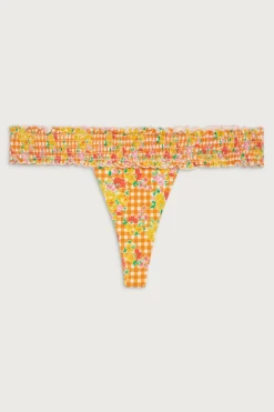 Sofia Floral Micro Bikini Bottom