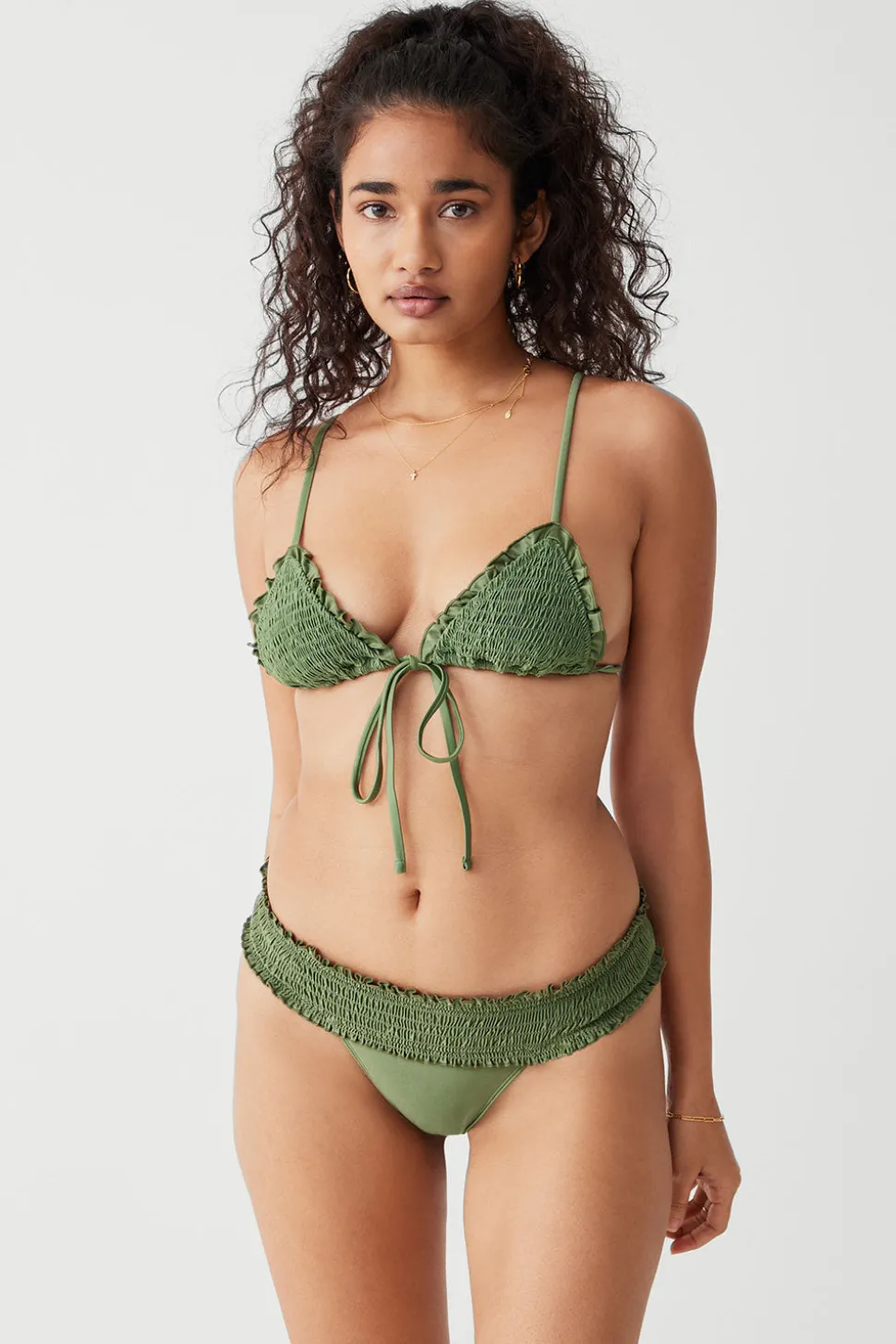 Sofia Shine Micro Bikini Bottom