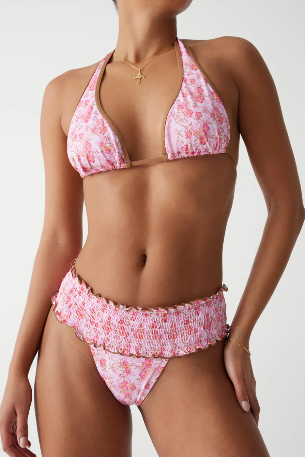 Sofie Floral Micro Bikini Bottom