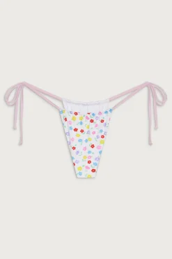 Tia Floral Skimpy Bikini Bottom