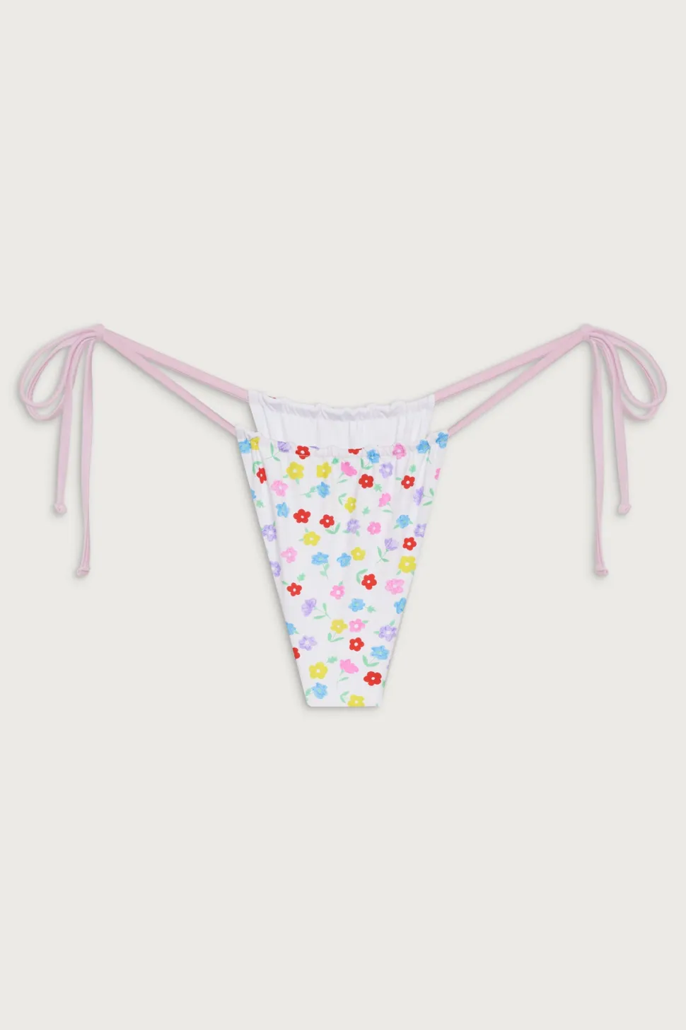 Tia Floral Skimpy Bikini Bottom