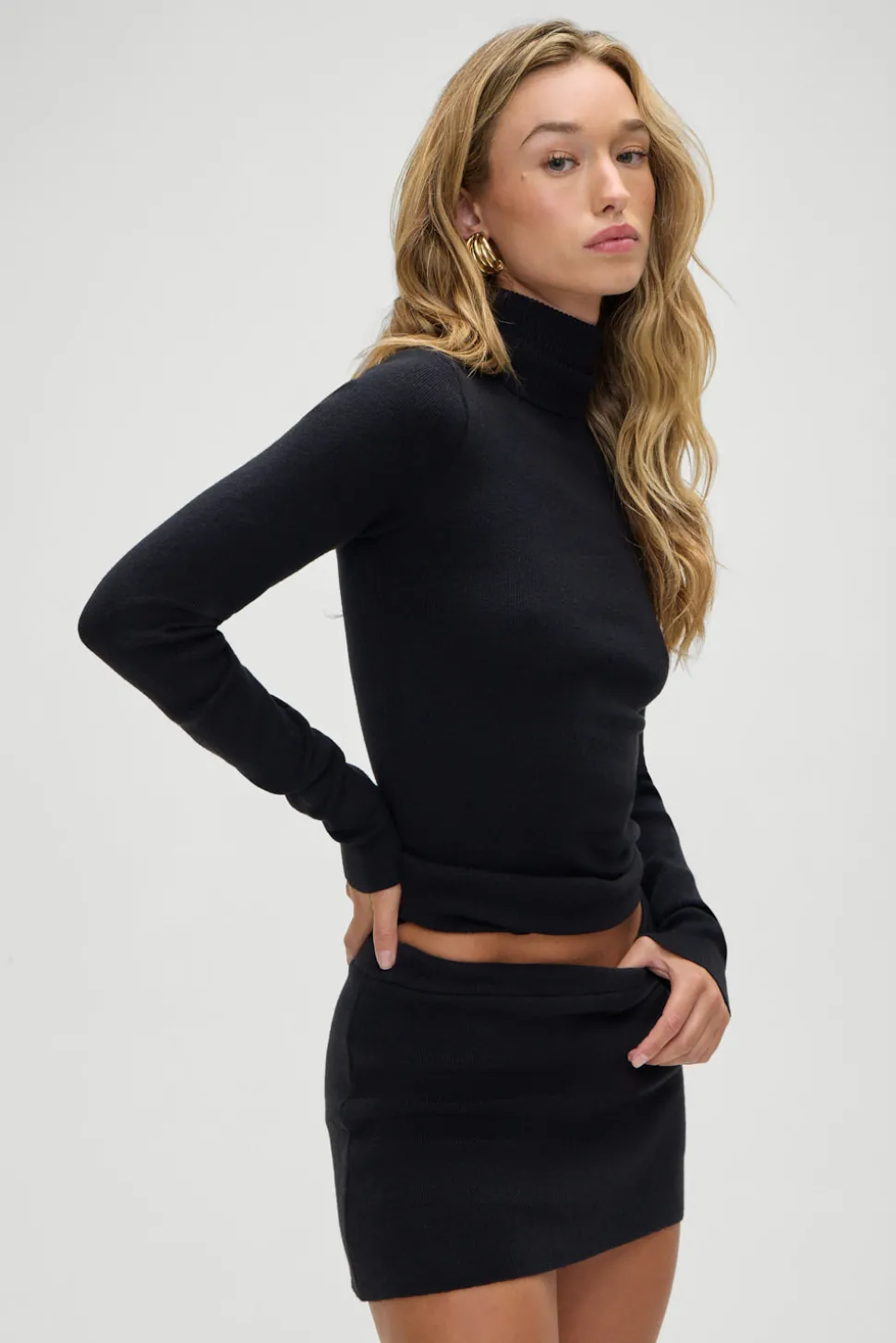 Tucker Knit Sweater