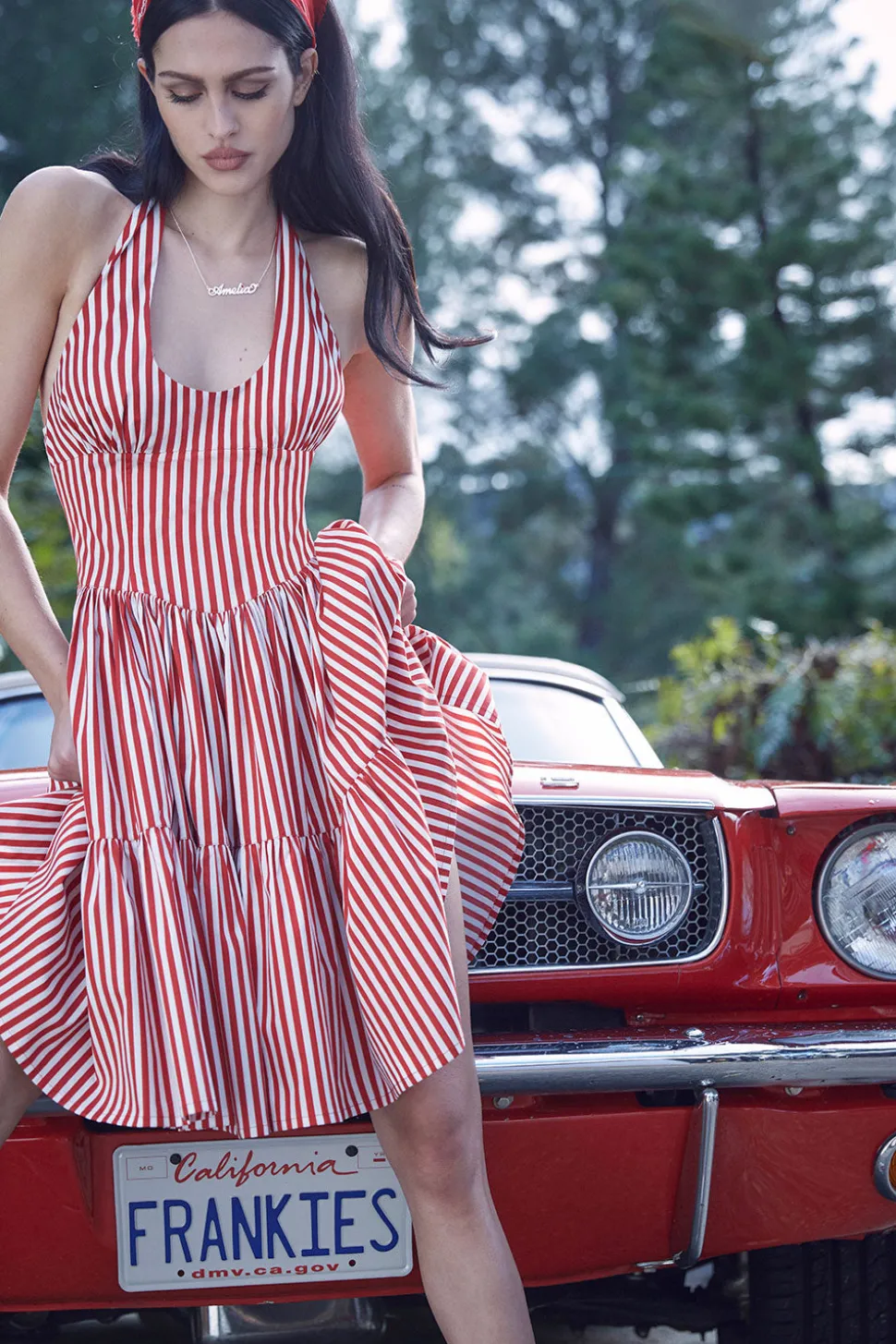 Tulsa Halter Midi Dress