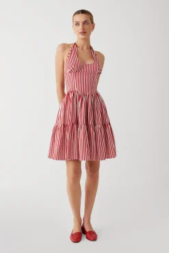 Tulsa Halter Midi Dress