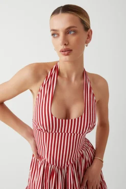 Tulsa Halter Midi Dress